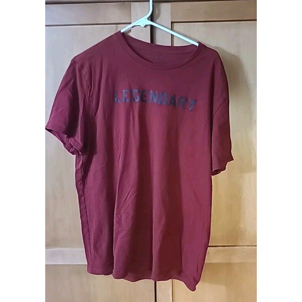 EXPRESS*MEN'S*LEGENDARY* BURGUNDY RED*TSHIRT*XL